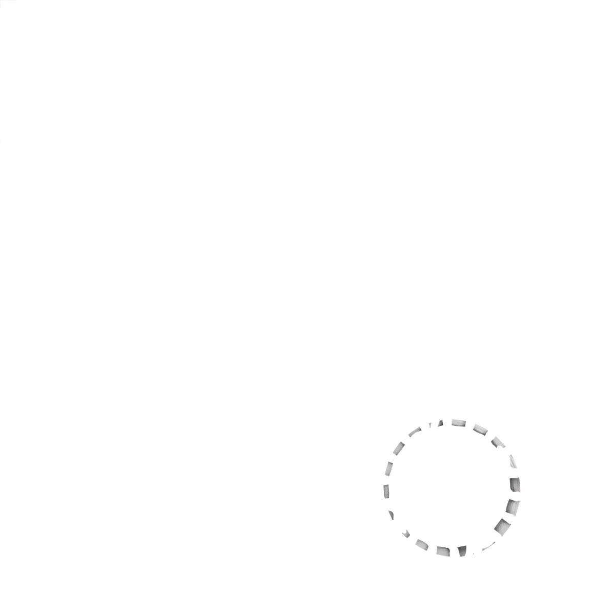 A cut out image of Shadow Spectra Fly Line Backing in the color of White.